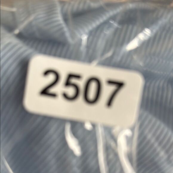 Blue Lace Trim Striped Cami Top - Picture 4 of 4